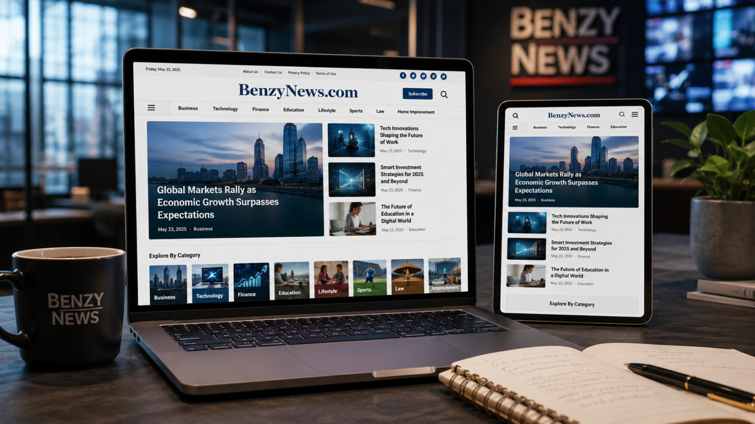 BenzyNews Com